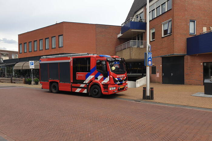 Brand in parkeergarage snel onder controle