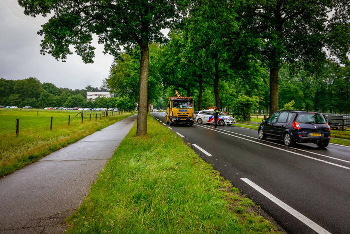Drie personenwagens betrokken bij kop-staart botsing