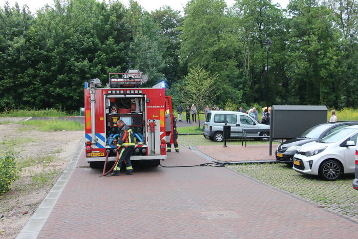 Appartementencomplex ontruimd vanwege brand