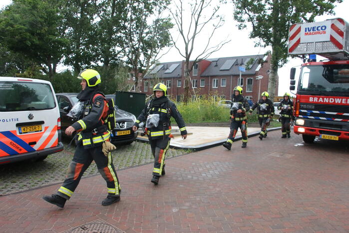 Appartementencomplex ontruimd vanwege brand