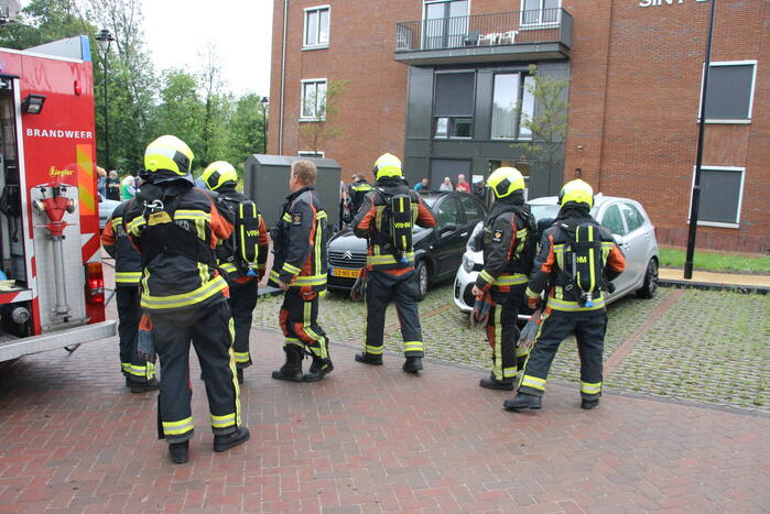 Appartementencomplex ontruimd vanwege brand