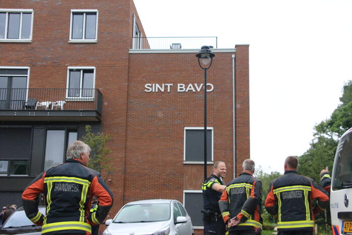 Appartementencomplex ontruimd vanwege brand