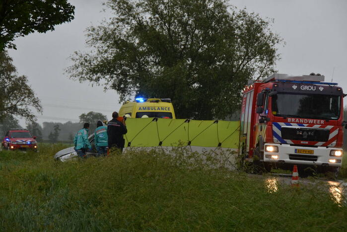 Persoon gewond na ernstig ongeval