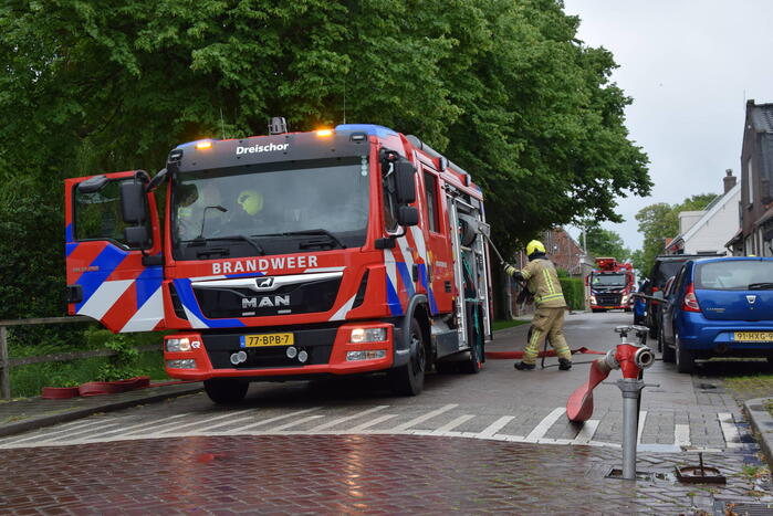 Brandweer met grote spoed naar 't Melkhuis in Veenendaal vanwege gebouwbrand