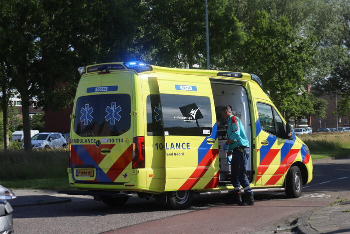 Schade bij aanrijding op kruising