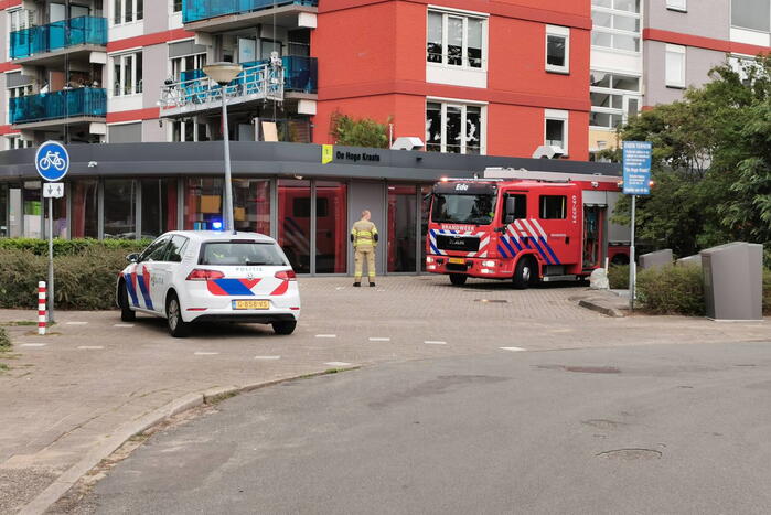 Rook in appartement door aangebrand broodje in magnetron