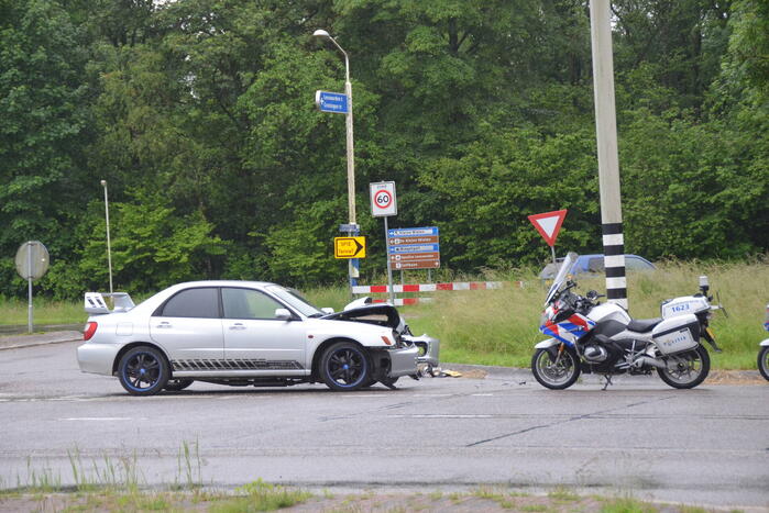 Persoon gewond bij eenzijdig ongeval