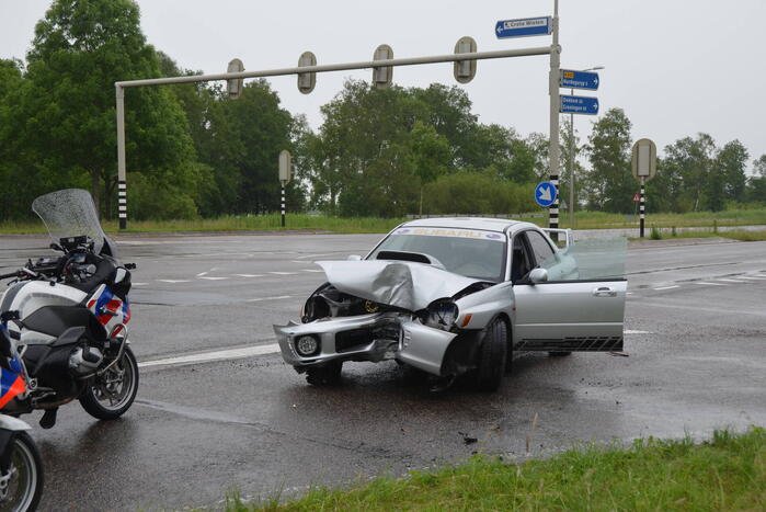 Persoon gewond bij eenzijdig ongeval