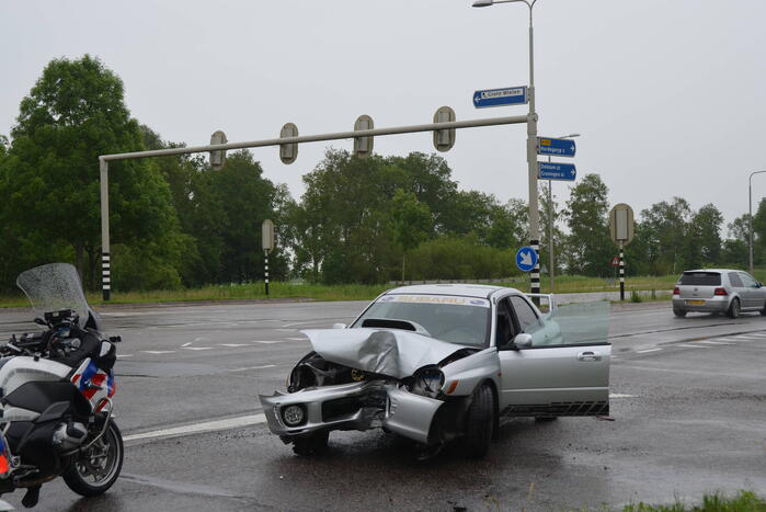 Persoon gewond bij eenzijdig ongeval