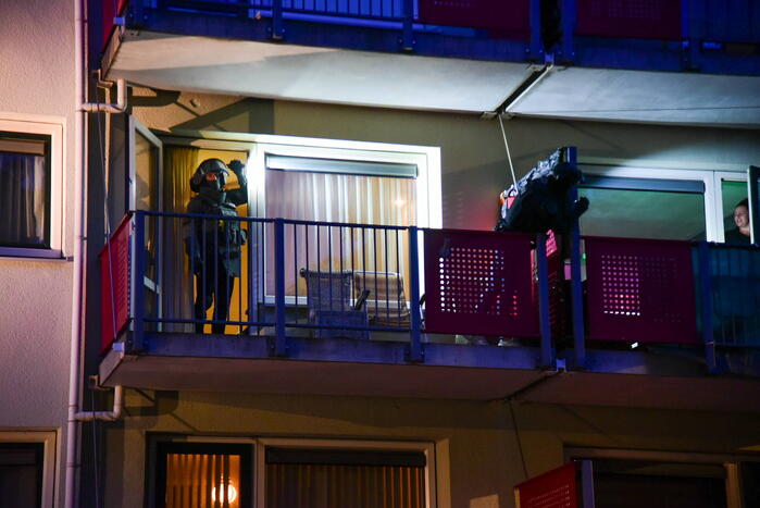 Dienst Speciale Interventies ingezet na incident in woning