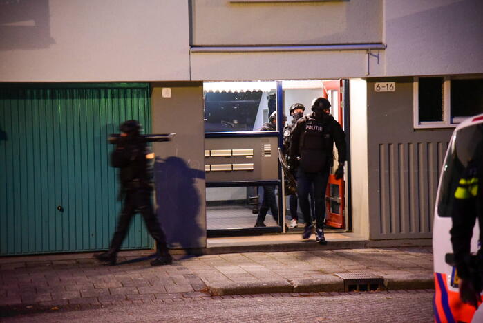 Dienst Speciale Interventies ingezet na incident in woning