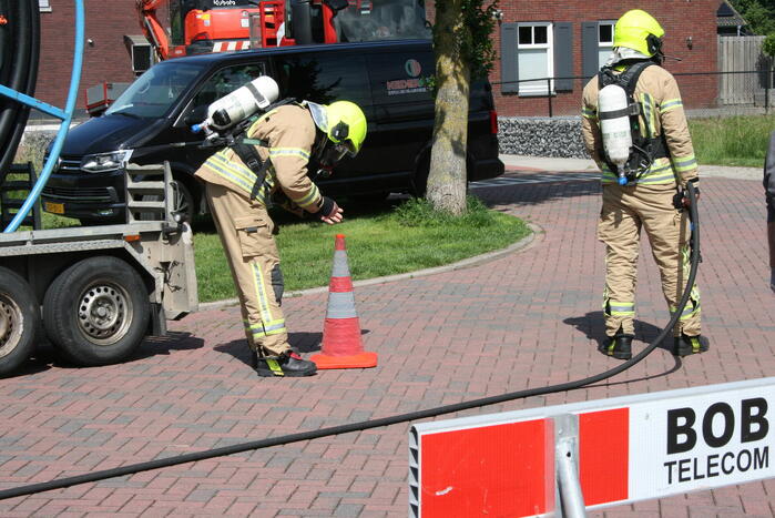 Woningen tijdelijk ontruimd vanwege gaslekkage