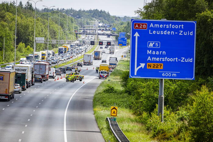 Snelweg dicht na zeer ernstig verkeersongeval