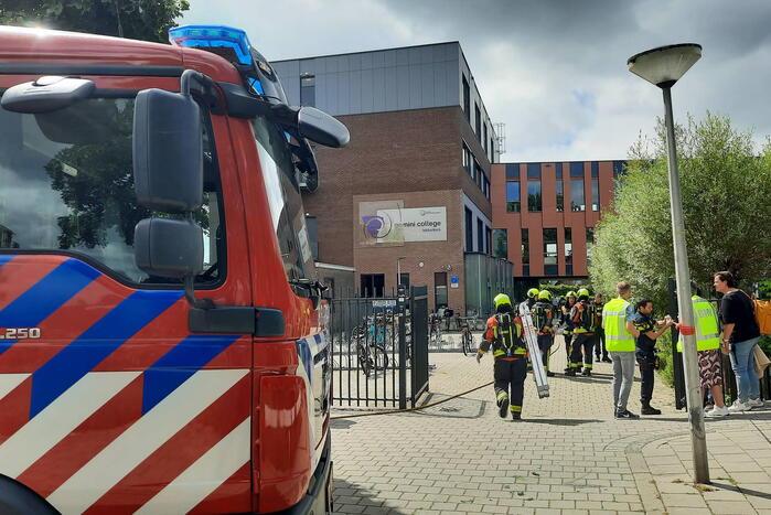 Gemini College ontruimd vanwege brand