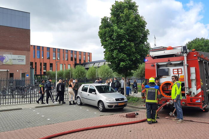 Gemini College ontruimd vanwege brand