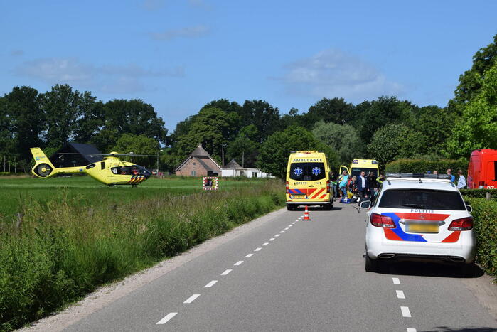Motorrijder overleden bij botsing met auto