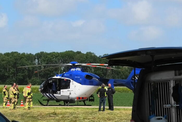 Grote zoekactie naar vermiste man