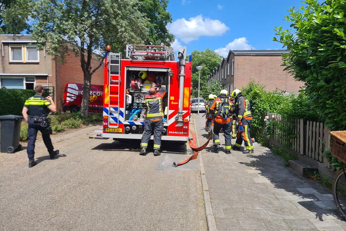 Schuur en schuttingen verwoest vanwege brand