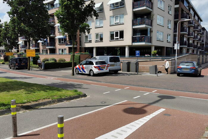 Politieonderzoek in appartementencomplex