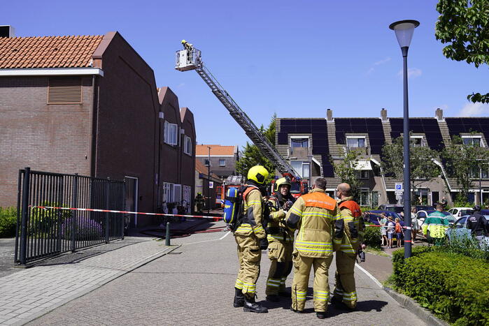 Hevige brand in filiaal van Hema
