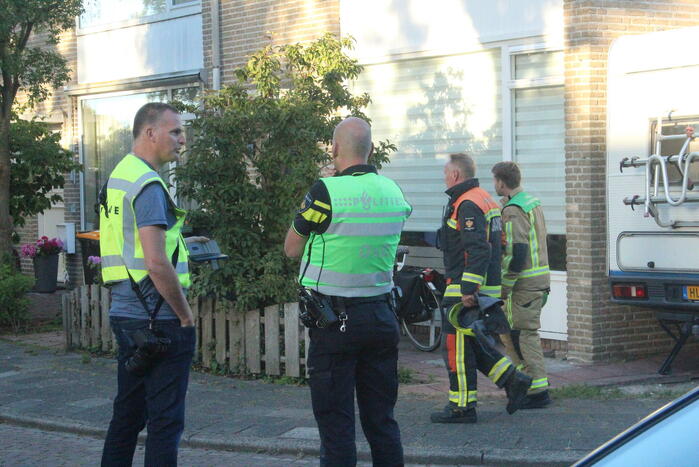 Mogelijk asbest vrijgekomen bij brand