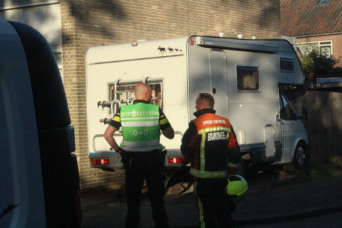 Mogelijk asbest vrijgekomen bij brand