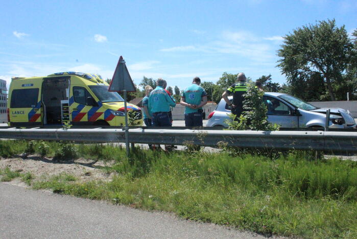 Veel schade bij kop-staart botsing