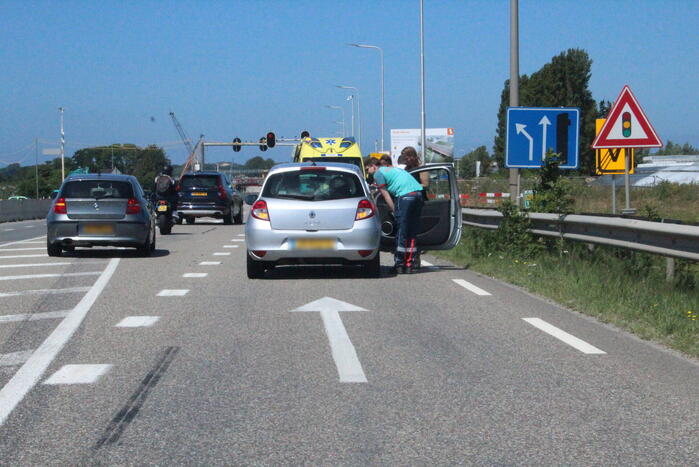 Veel schade bij kop-staart botsing