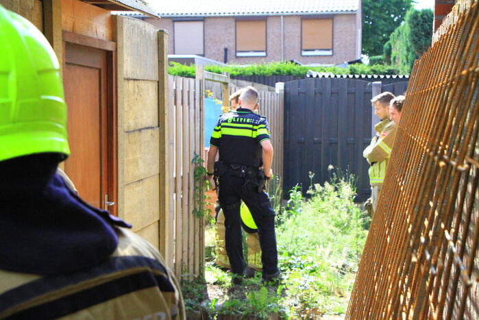 Buurtbewoner zorgt voor overlast met vuur