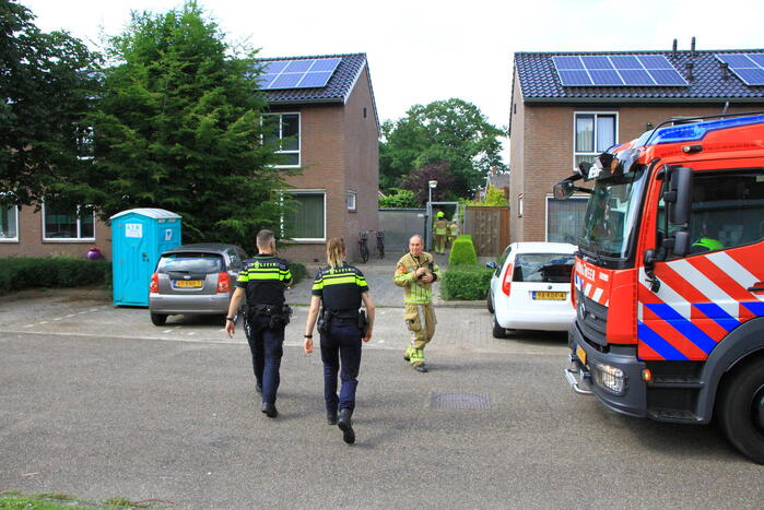 Buurtbewoner zorgt voor overlast met vuur