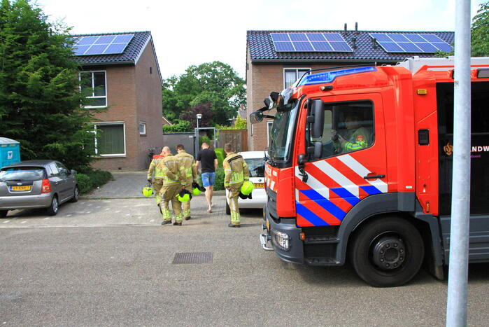 Buurtbewoner zorgt voor overlast met vuur