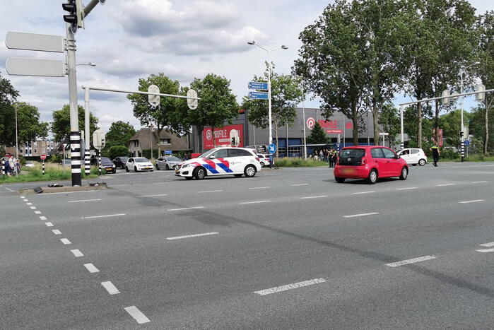 Twee auto's betrokken bij verkeersongeval