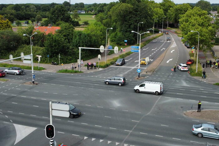 Twee auto's betrokken bij verkeersongeval
