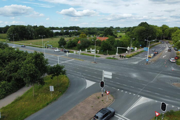 Twee auto's betrokken bij verkeersongeval