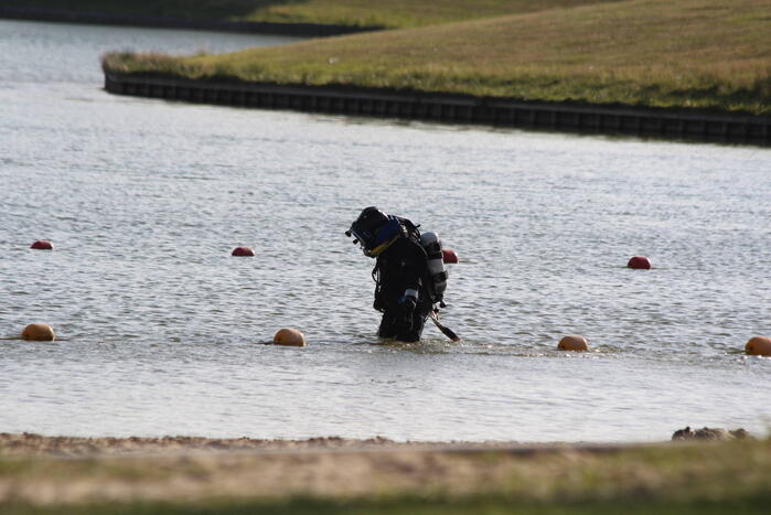 Grote zoekactie naar drenkeling in Hulsbeek Recreatiepark