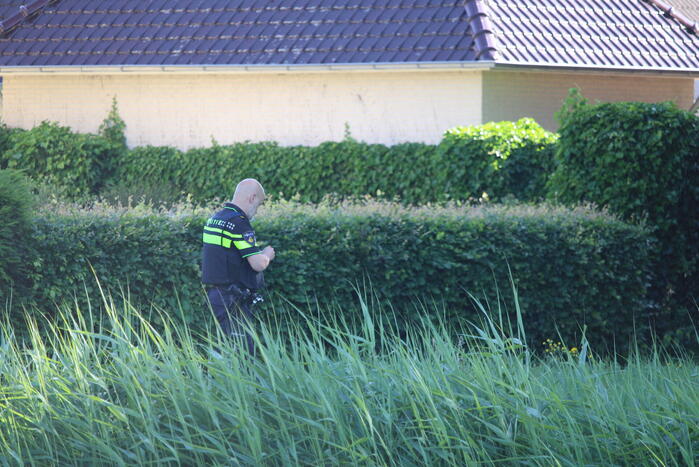 Bosgebied groots afgezet vanwege politieactie