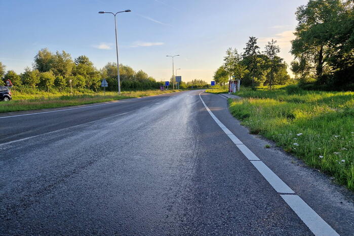 Meerdere wegen afgesloten door oliespoor