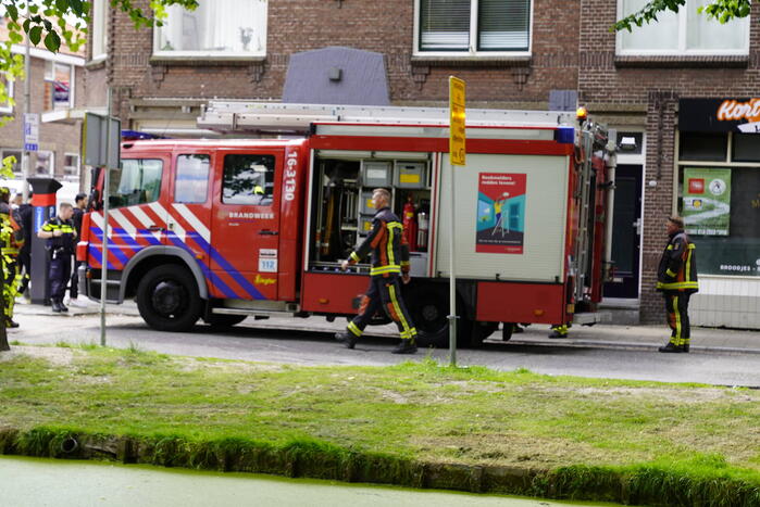 Brandweer doet onderzoek naar brandmelding