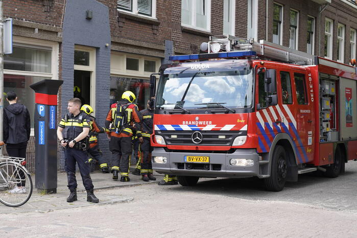 Brandweer doet onderzoek naar brandmelding
