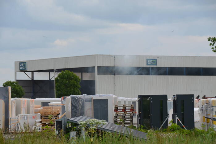 Flinke rook bij brand afvalverwerker Pre Zero