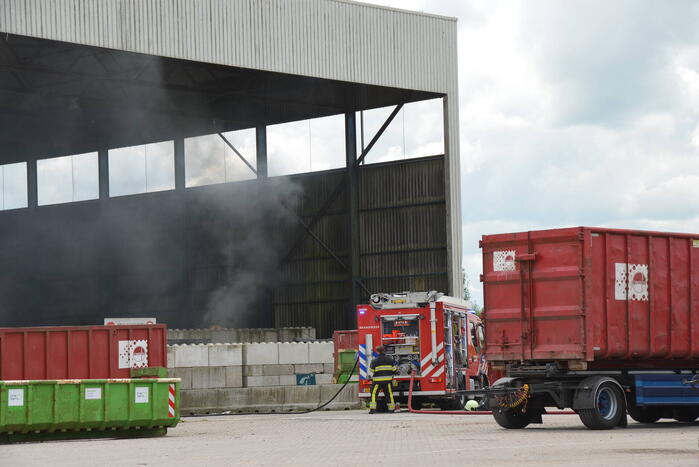 Flinke rook bij brand afvalverwerker Pre Zero