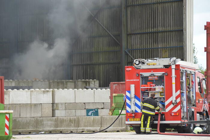 Flinke rook bij brand afvalverwerker Pre Zero