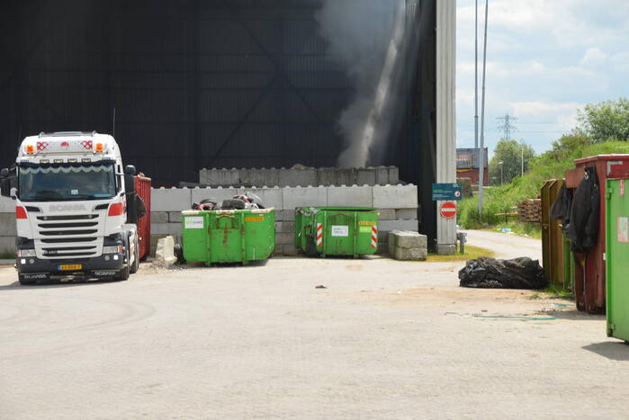 Flinke rook bij brand afvalverwerker Pre Zero