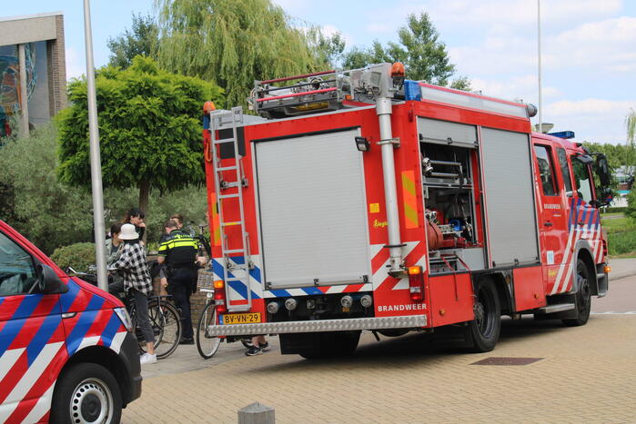 Brand in kerk snel geblust