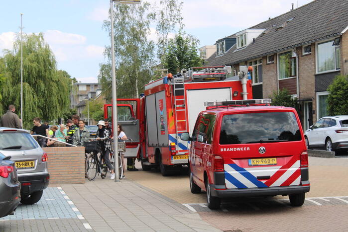 Brand in kerk snel geblust