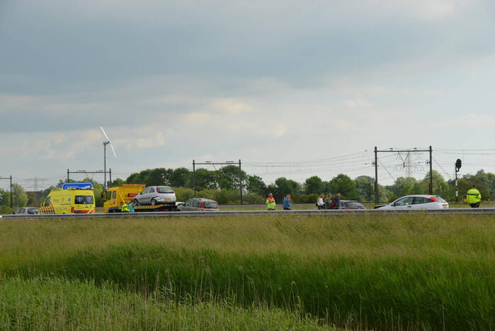 Drie auto's betrokken bij kettingbotsing