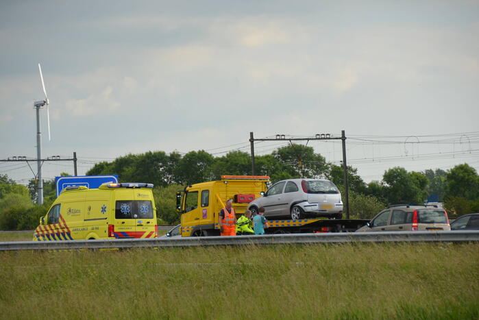 Drie auto's betrokken bij kettingbotsing