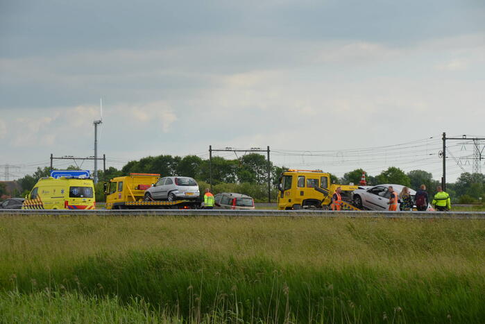 Drie auto's betrokken bij kettingbotsing
