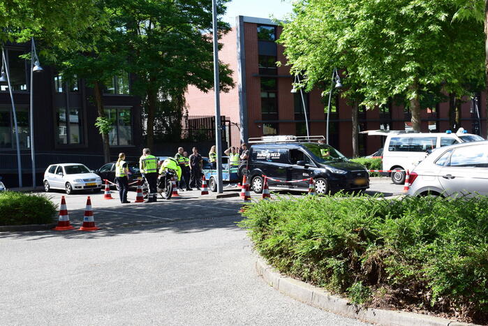 Politie neemt scooter in beslag tijdens controle