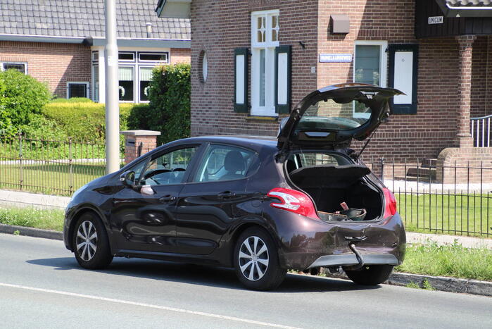 Meerdere auto's op elkaar gebotst